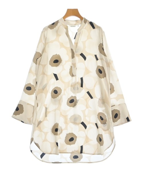 marimekko(マリメッコ)ブラウス ベージュ サイズ:38(M位)/2200652776041