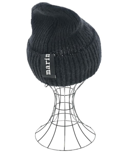 marimekko（マリメッコ）ニットキャップ・ビーニー 黒 サイズ:- レディース/2200652776058