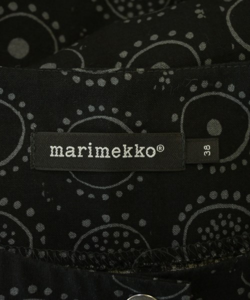 marimekko（マリメッコ）シャツワンピース 黒 サイズ:38(M位) レディース/2200701900137