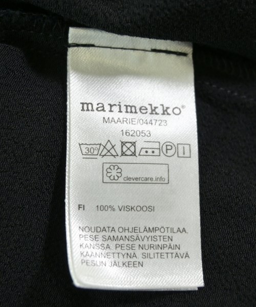 marimekko（マリメッコ）ブラウス 黒 サイズ:S レディース/2200704189096