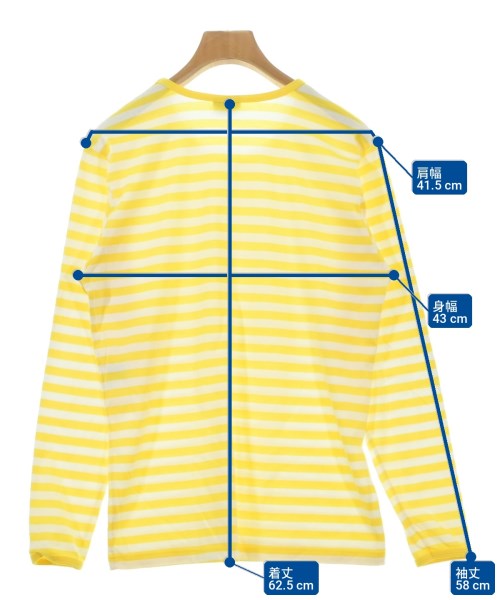 marimekko（マリメッコ）Tシャツ・カットソー 黄 サイズ:F レディース/2200709798057