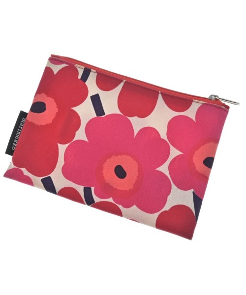 marimekko（マリメッコ）ポーチ 赤 サイズ:- レディース/2200659045119