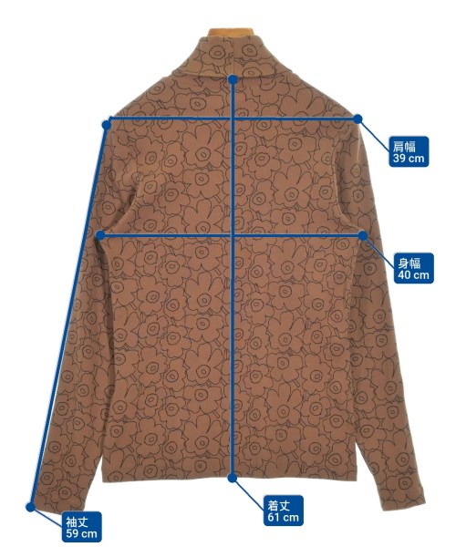 marimekko（マリメッコ）Tシャツ・カットソー 茶 サイズ:L レディース/2200660284026