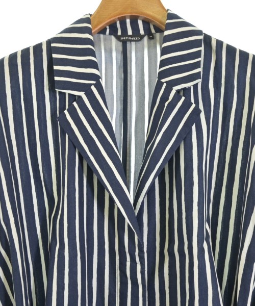 marimekko（マリメッコ）チェスターコート 紺 サイズ:XS レディース/2200660284033