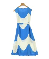 marimekko（マリメッコ）ワンピース 青 サイズ:36(S位) レディース/2200661134221