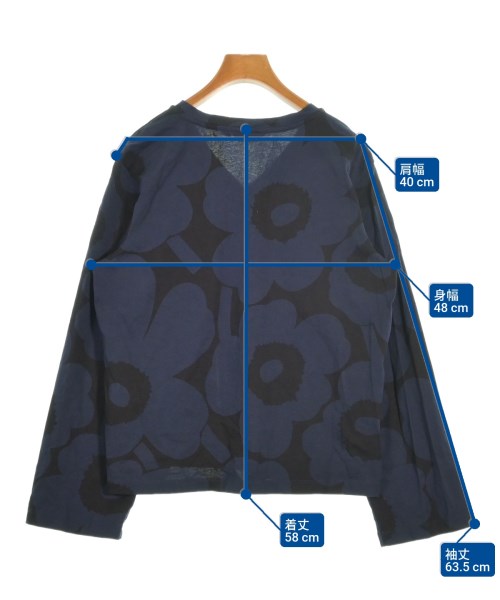 marimekko（マリメッコ）Tシャツ・カットソー 紺 サイズ:M レディース/2200661134559