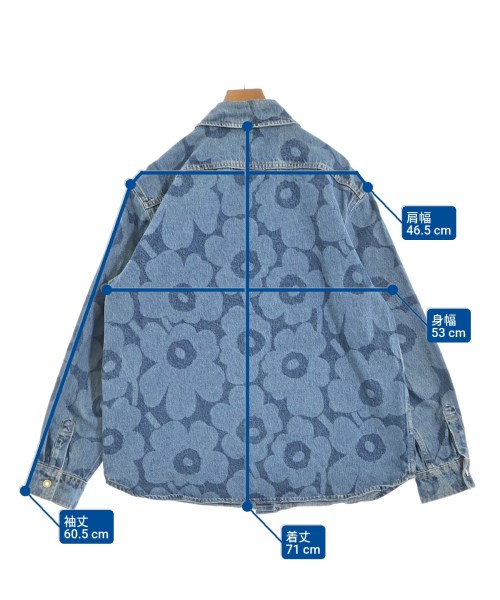 marimekko（マリメッコ）カジュアルシャツ 紺 サイズ:F レディース/2200661539040