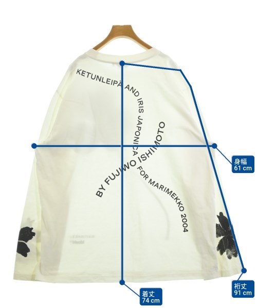 marimekko（マリメッコ）Tシャツ・カットソー 白 サイズ:XL レディース/2200664150020