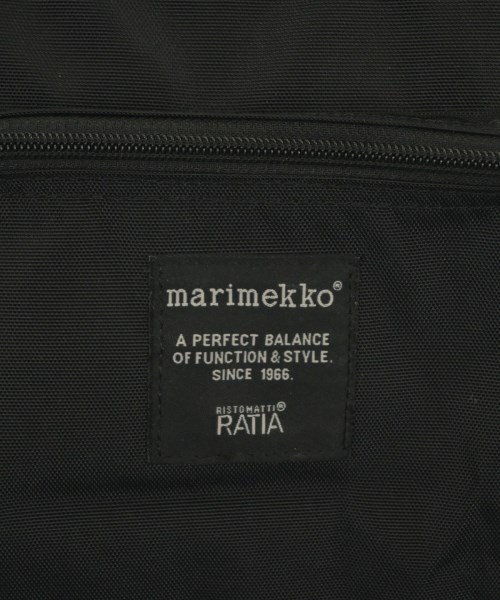 marimekko（マリメッコ）バックパック・リュック 黒 サイズ:- レディース/2200668135016