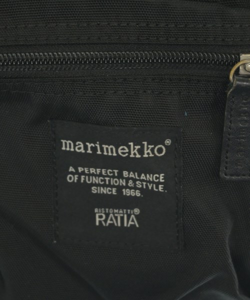 marimekko（マリメッコ）ショルダーバッグ 黒 サイズ:- レディース/2200670817078