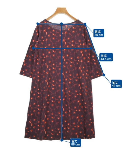 marimekko（マリメッコ）ワンピース 赤 サイズ:XS レディース/2200671029029