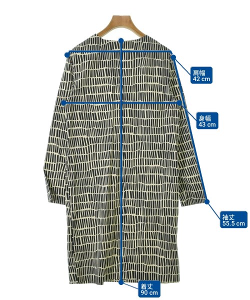 marimekko（マリメッコ）ワンピース 黒 サイズ:36(S位) レディース/2200732930011