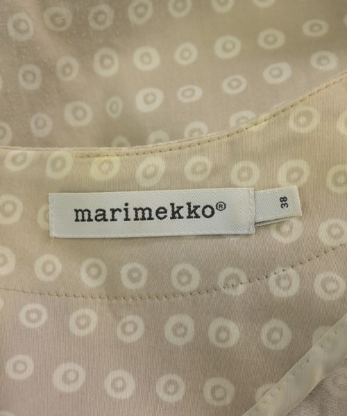 marimekko（マリメッコ）ワンピース ベージュ サイズ:38(S位) レディース/2200732930028