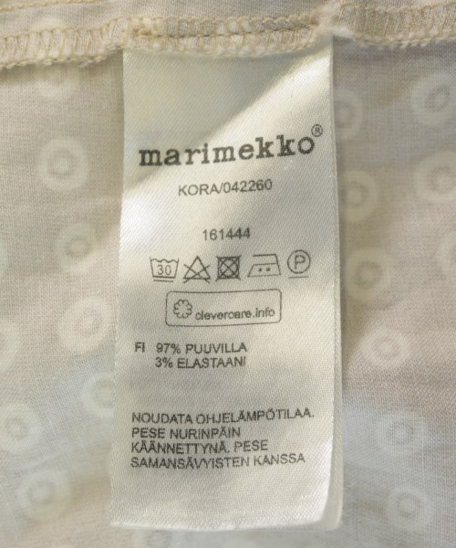 marimekko（マリメッコ）ワンピース ベージュ サイズ:38(S位) レディース/2200732930028