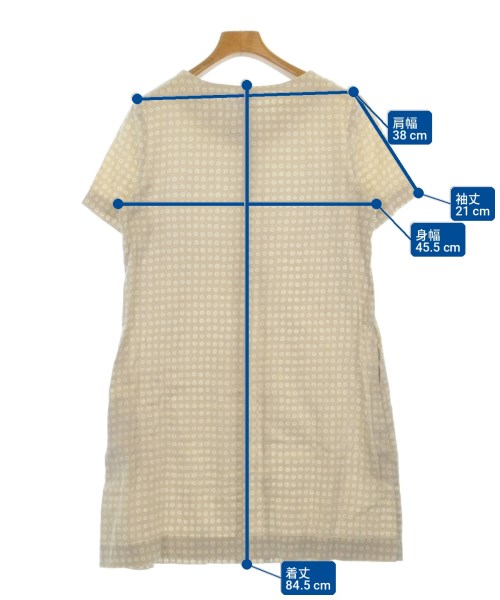 marimekko（マリメッコ）ワンピース ベージュ サイズ:38(S位) レディース/2200732930028