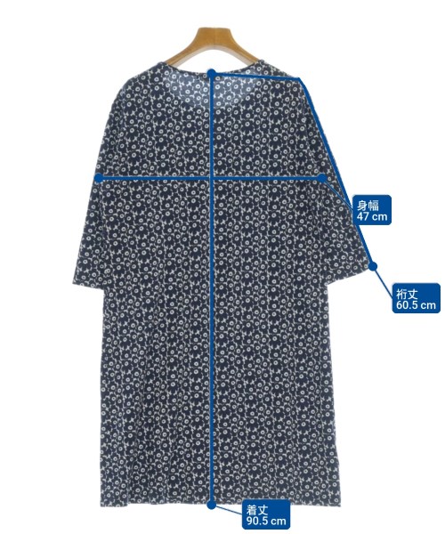 marimekko（マリメッコ）ワンピース 紺 サイズ:M レディース/2200733173028