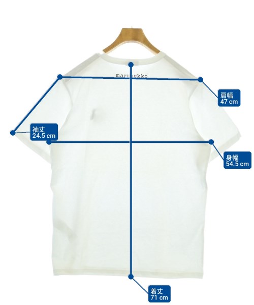 marimekko（マリメッコ）Tシャツ・カットソー 白 サイズ:M メンズ/2200721974590