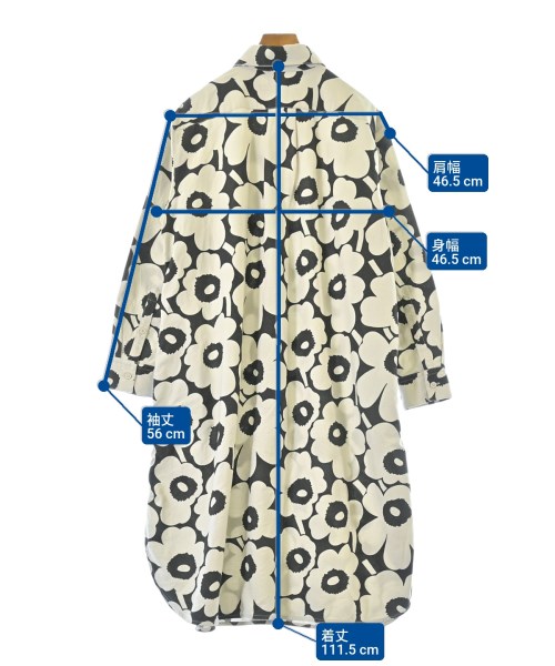 marimekko（マリメッコ）シャツワンピース 白 サイズ:38(M位) レディース/2200682648042