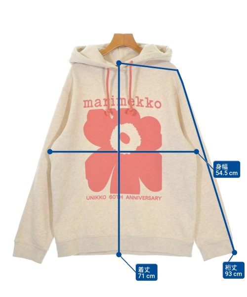 marimekko（マリメッコ）パーカー ベージュ サイズ:S レディース/2200682996129