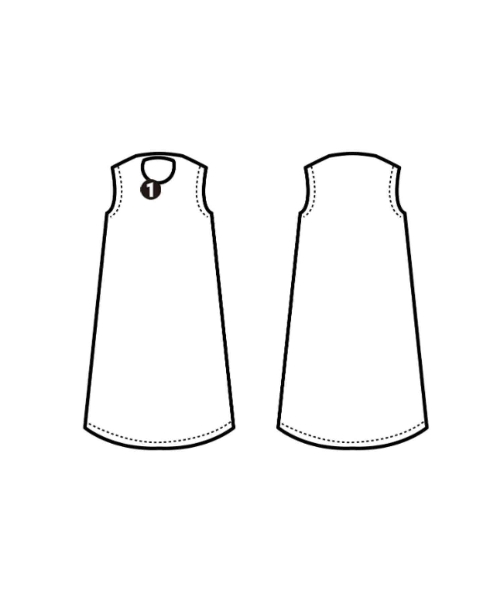 marimekko（マリメッコ）ワンピース 紺 サイズ:42(L位) レディース/2200687673018