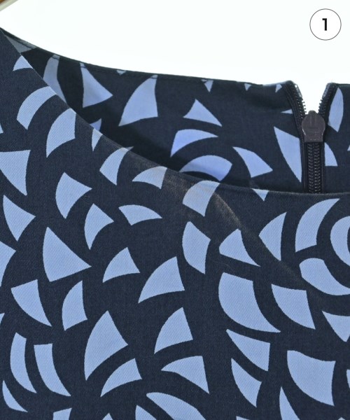 marimekko（マリメッコ）ワンピース 紺 サイズ:42(L位) レディース/2200687673018