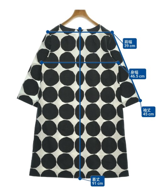 marimekko（マリメッコ）ワンピース 黒 サイズ:38(M位) レディース/2200688853013
