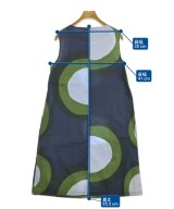 marimekko（マリメッコ）ワンピース 紺 サイズ:38(M位) レディース/2200688853044