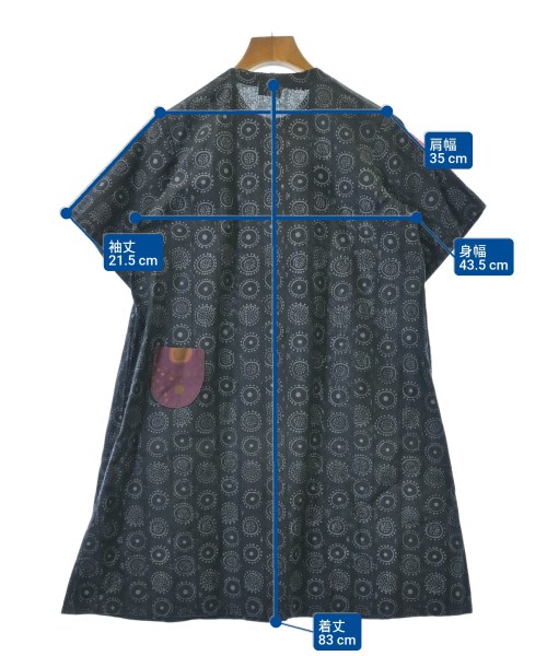 marimekko（マリメッコ）ワンピース 紺 サイズ:F レディース/2200686796107