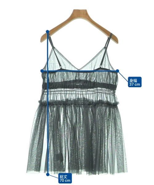 mystic（ミスティック）ブラウス グレー サイズ:F レディース/2200632996063