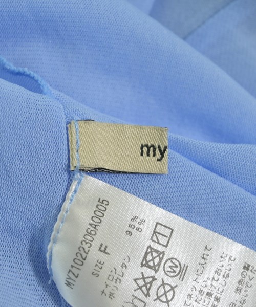 mystic（ミスティック）ブラウス 青 サイズ:F レディース/2200632996087