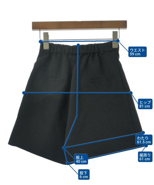 mystic（ミスティック）ショートパンツ 黒 サイズ:1(S位) レディース/2200639875071