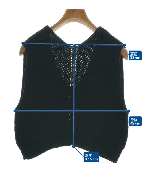 mystic（ミスティック）ベスト 黒 サイズ:1(S位) レディース/2200619896065