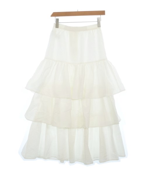 mystic（ミスティック）ロング・マキシ丈スカート 白 サイズ:1(S位) レディース/2200615008073