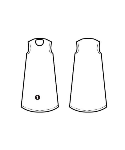 mystic（ミスティック）ワンピース 白 サイズ:1(S位) レディース/2200612807044