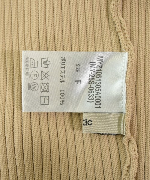 mystic（ミスティック）ベスト/ノースリーブ ベージュ サイズ:F レディース/2200614024050