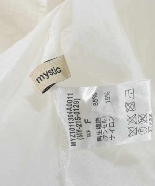 mystic（ミスティック）カジュアルシャツ 白 サイズ:F レディース/2200614525076