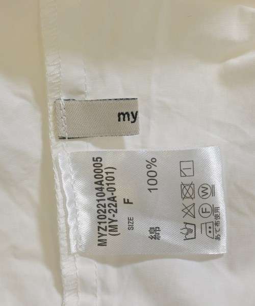 mystic（ミスティック）カジュアルシャツ 白 サイズ:F レディース/2200614525083