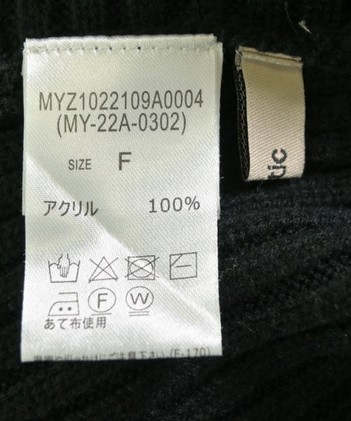 mystic（ミスティック）カーディガン 黒 サイズ:F レディース/2200614525113