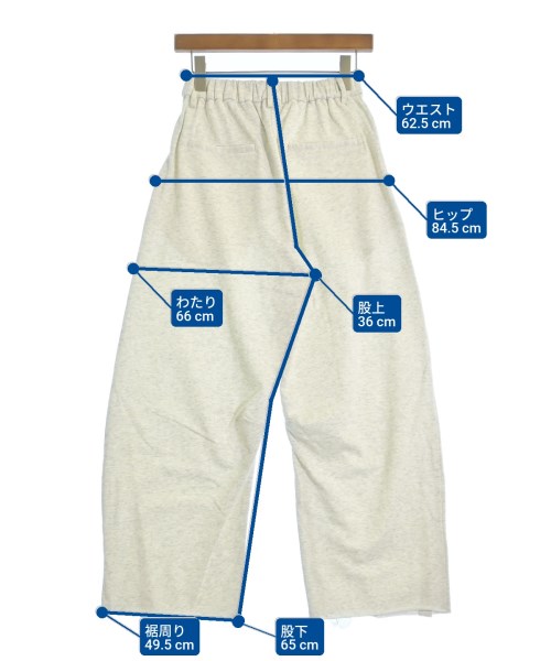 mystic（ミスティック）スウェットパンツ 白 サイズ:1(S位) レディース/2200621249163