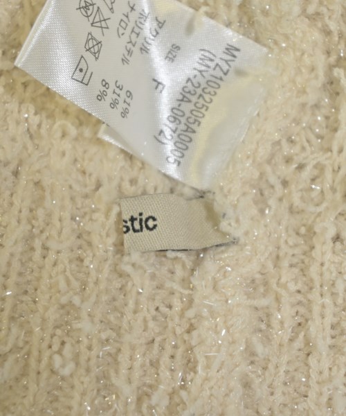 mystic（ミスティック）ニット・セーター ベージュ サイズ:F レディース/2200671871079