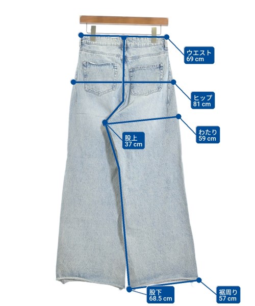 mystic（ミスティック）デニムパンツ 青 サイズ:2(M位) レディース/2200673215055