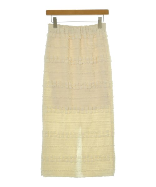 mystic(ミスティック)ロング・マキシ丈スカート 白 サイズ:1(S位)/2200678689202