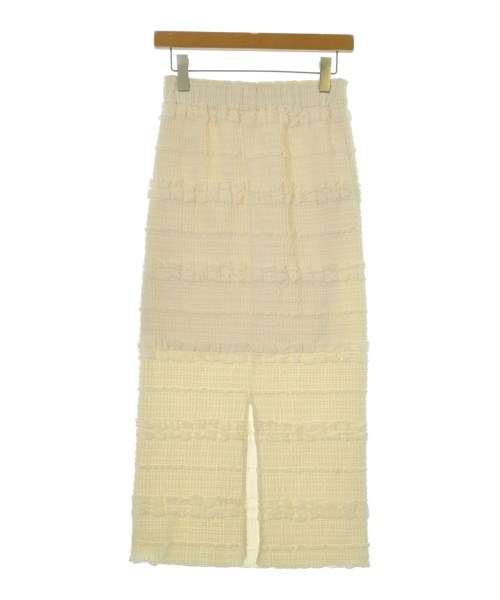 mystic（ミスティック）ロング・マキシ丈スカート 白 サイズ:1(S位) レディース/2200678689202