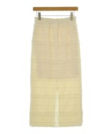 mystic（ミスティック）ロング・マキシ丈スカート 白 サイズ:1(S位) レディース/2200678689202