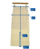 mystic（ミスティック）ロング・マキシ丈スカート 白 サイズ:1(S位) レディース/2200678689202