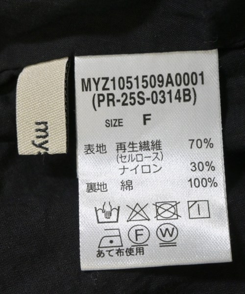 mystic（ミスティック）ブラウス 黒 サイズ:F レディース/2200674512092