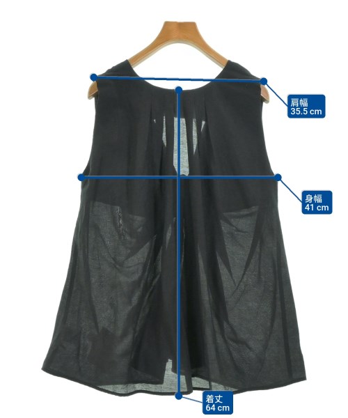 mystic（ミスティック）ブラウス 黒 サイズ:F レディース/2200679457091