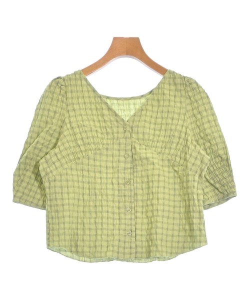mystic(ミスティック)ブラウス 緑 サイズ:-(L位)/2200658827075