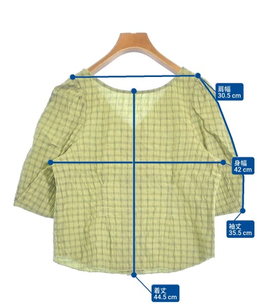 mystic（ミスティック）ブラウス 緑 サイズ:-(L位) レディース/2200658827075