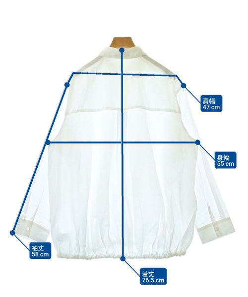 mystic（ミスティック）ドレスシャツ 白 サイズ:F レディース/2200716044079